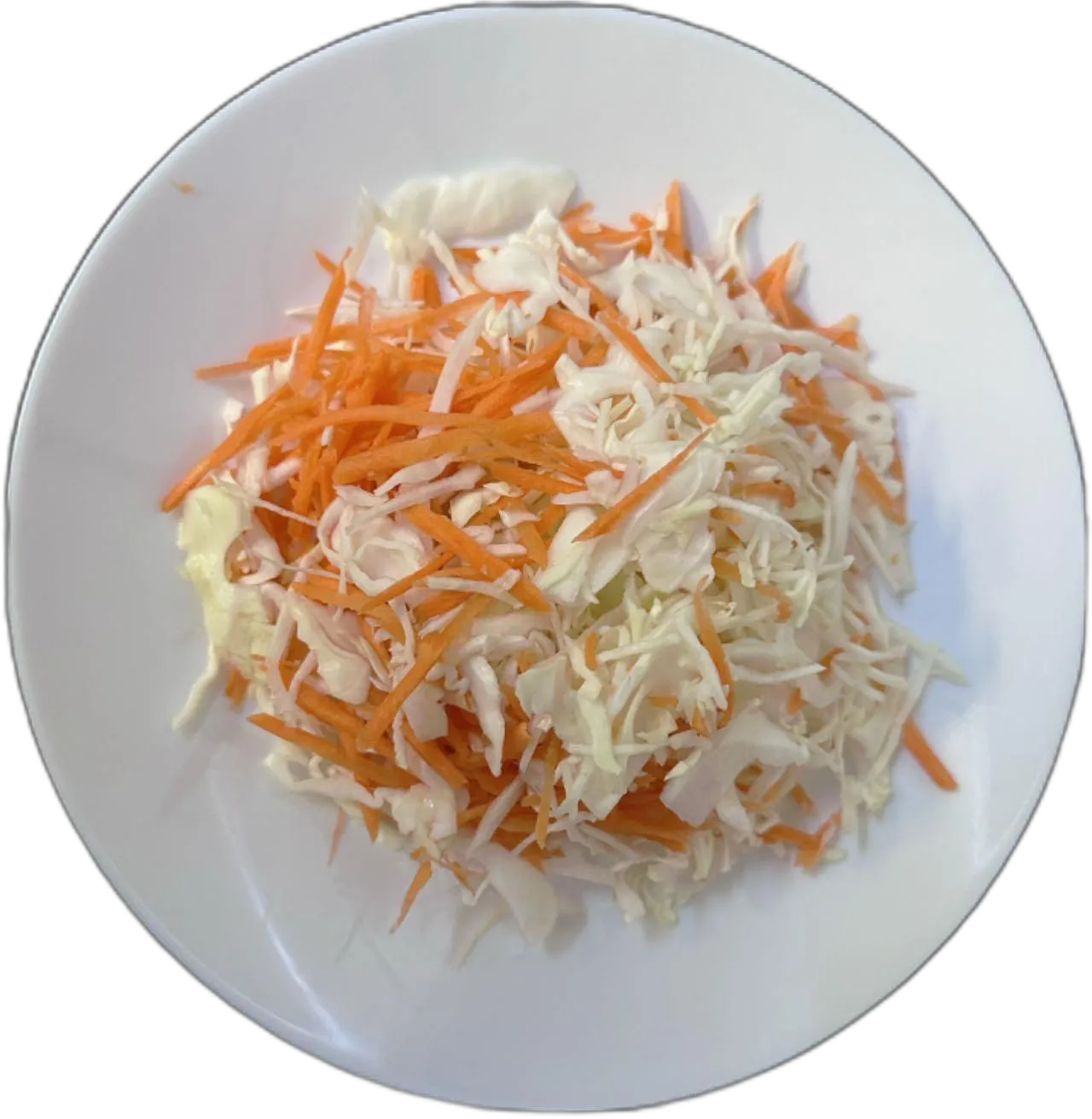 Салата от зеле с моркови
