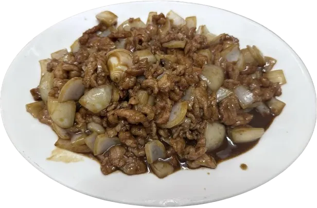 Свинско с лук